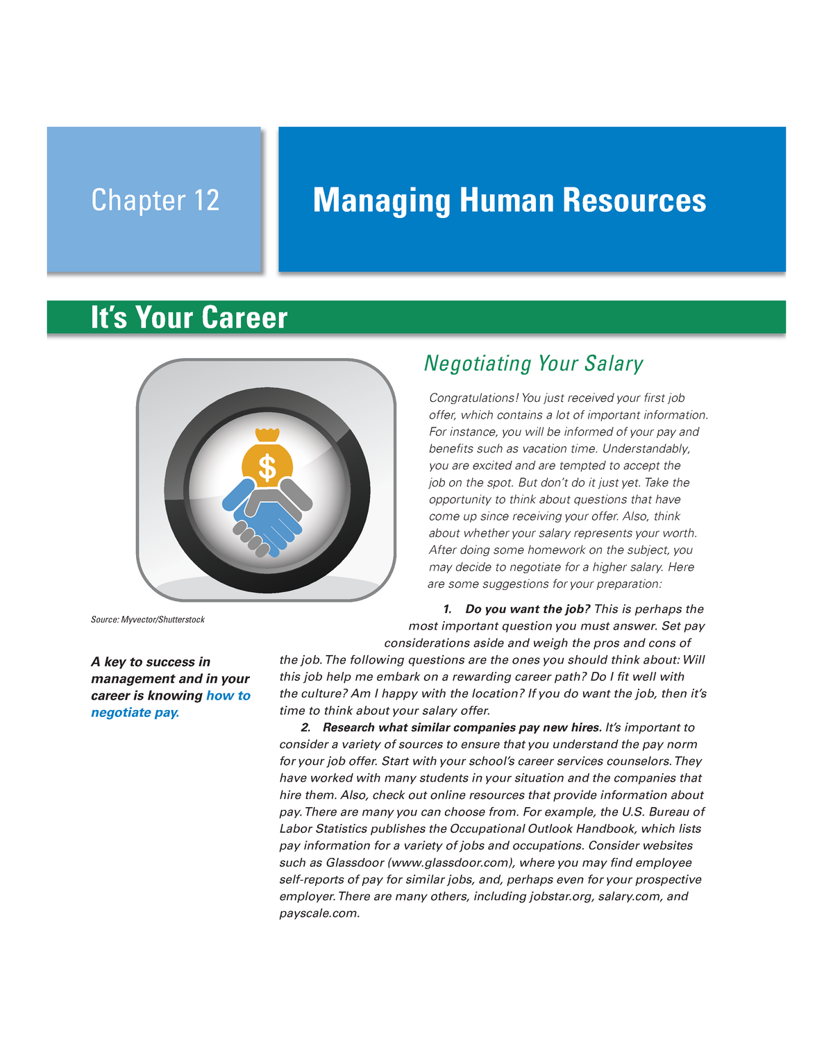 10302 Managing Human Resource - Chapter 12 Managing Human Resources It ...