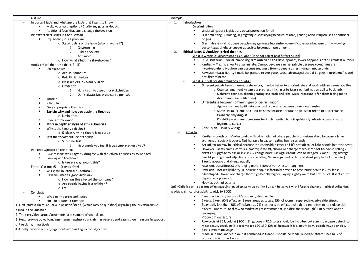 ethics-cheatsheet-outline-important-facts-and-what-are-the-facts-that