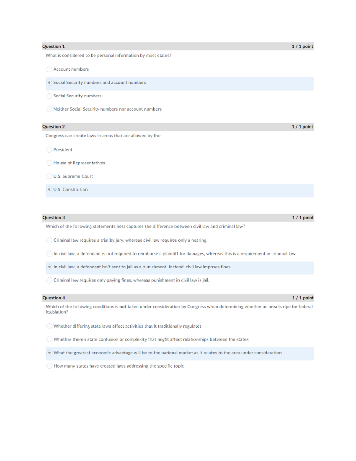 4-1 Reading Quiz - Quiz - ISE690 - Studocu