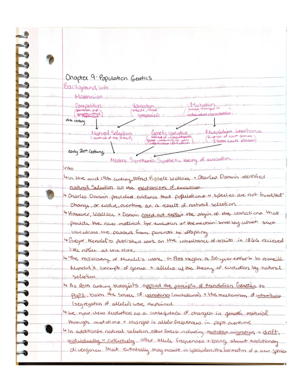 Chapter 9 - Lecture notes 9 - BIOL-2007EL - Studocu