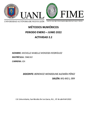 2.2 Metodo Punto Fijo-Metodos Numericos - Introducción El Método Punto ...