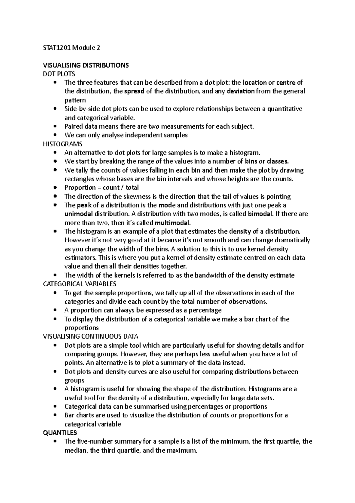 stat 1201 assignment 2