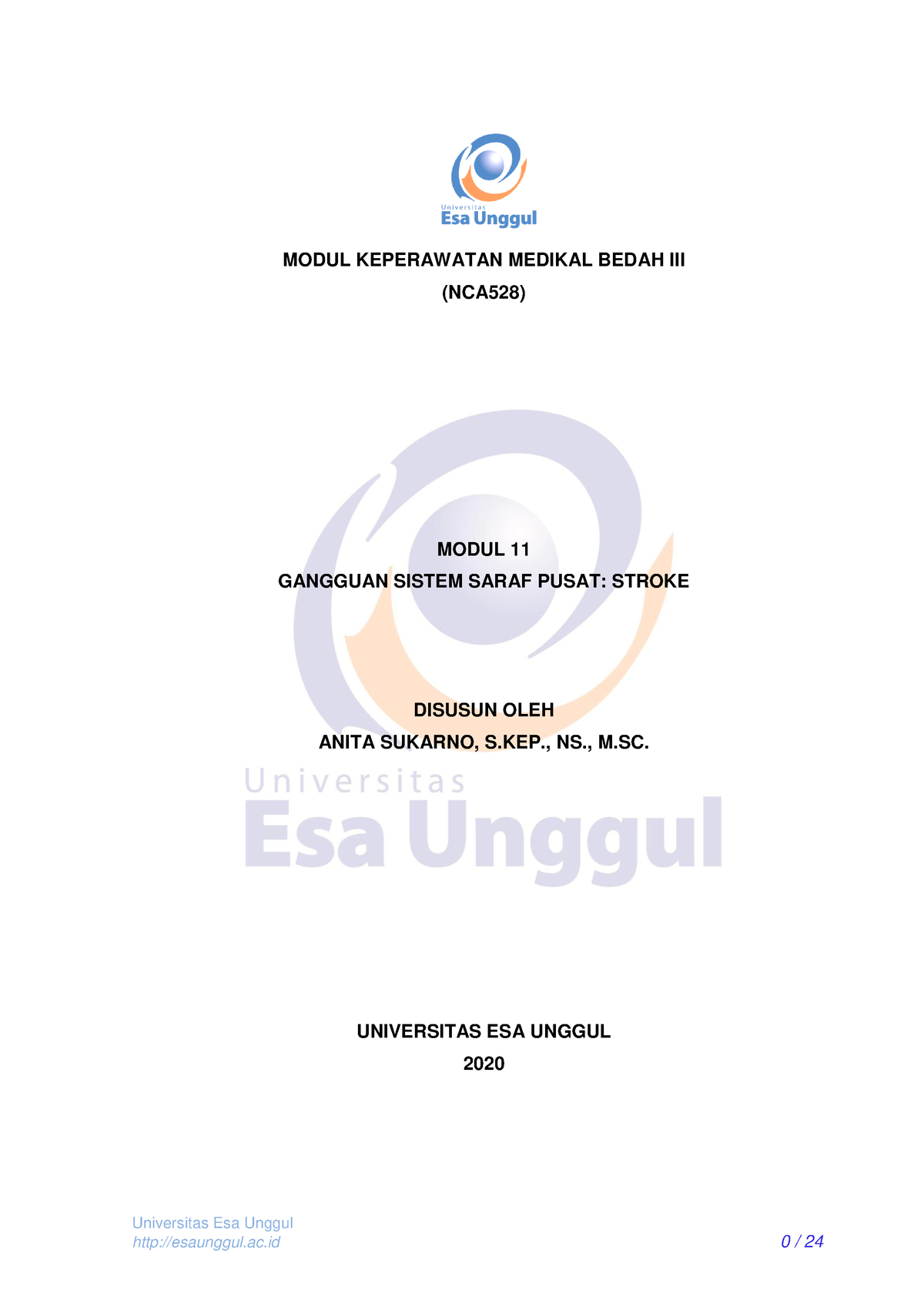 Modul KMB 3-10 - Universitas Esa Unggul Esaunggul.ac 0 / 24 MODUL ...