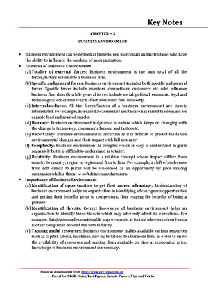 business studies CH 02 principles of management - 12 XII – Business ...