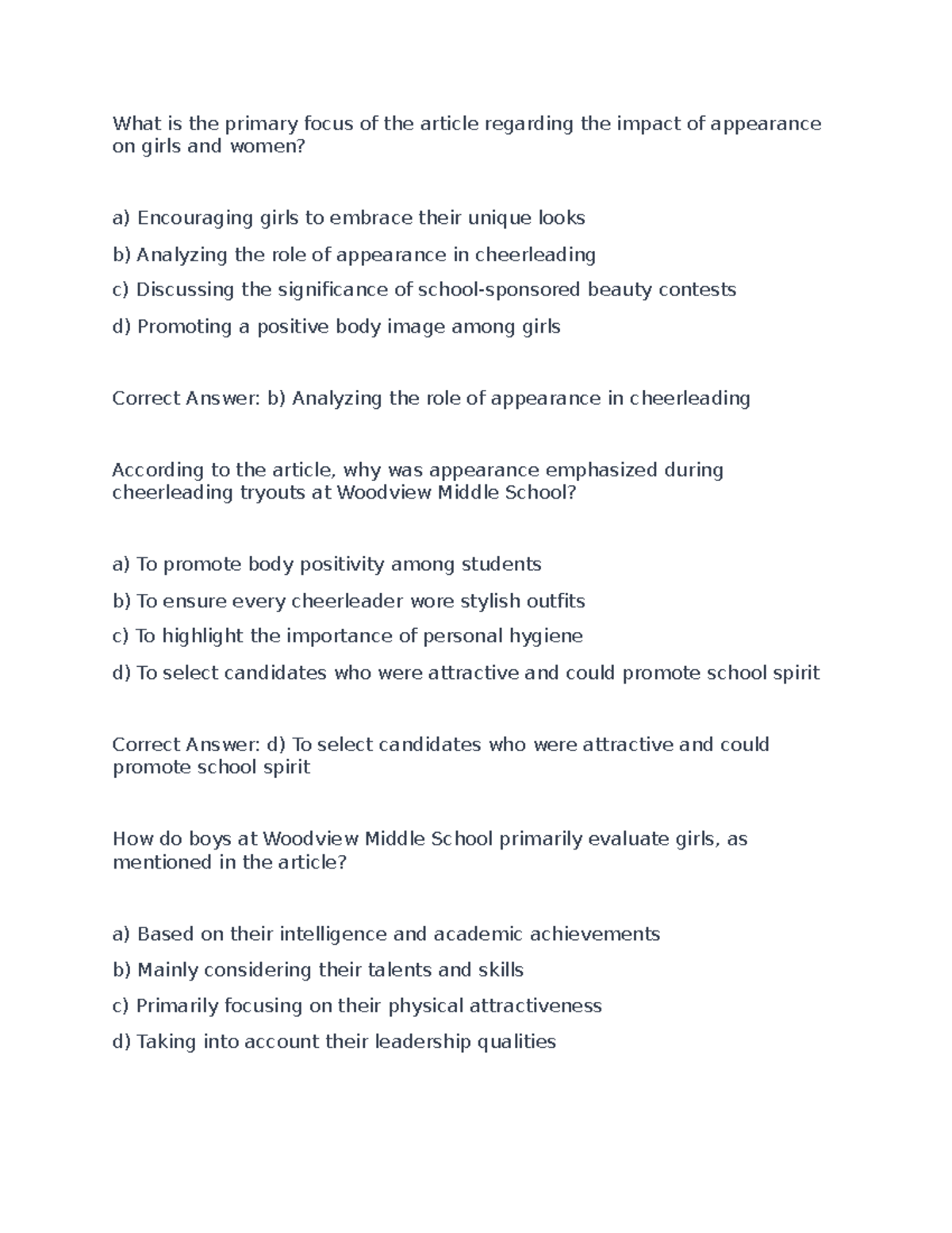 Kahoot Questions What is the primary focus of the article regarding