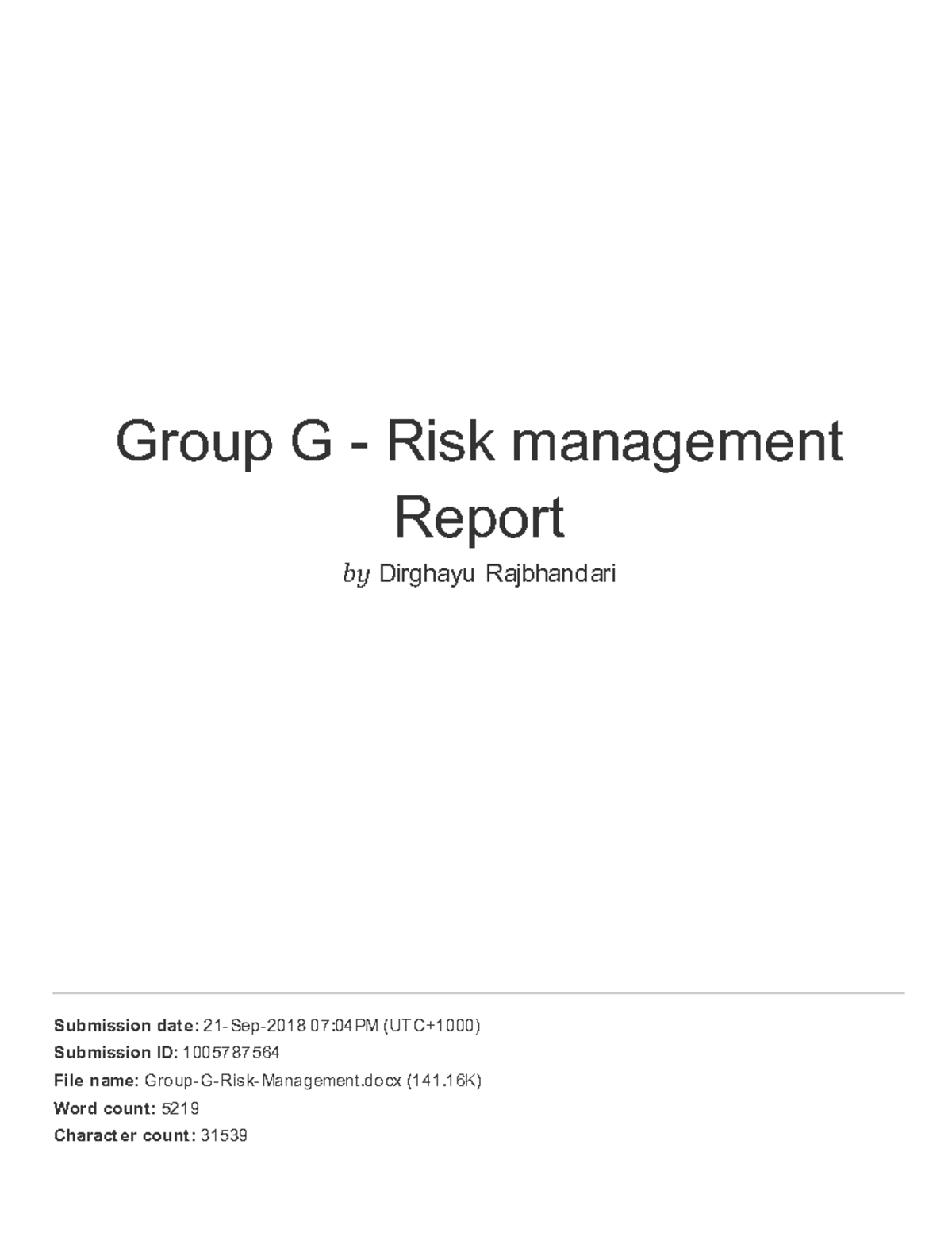 group-report-risk-management-401003-group-g-risk-management