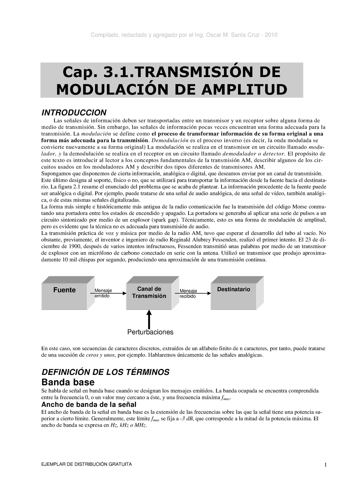 Cap03Modulacion AM 1 - Dfdfdf - Cap. 3.1”N DE MODULACI”N DE AMPLITUD ...