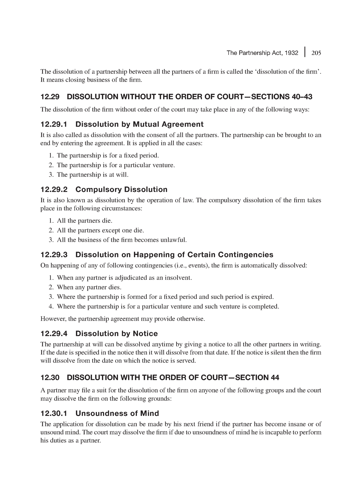 Zlib The Partnership Act 1932 205 The Dissolution Of A Partnership   Thumb 1200 1604 