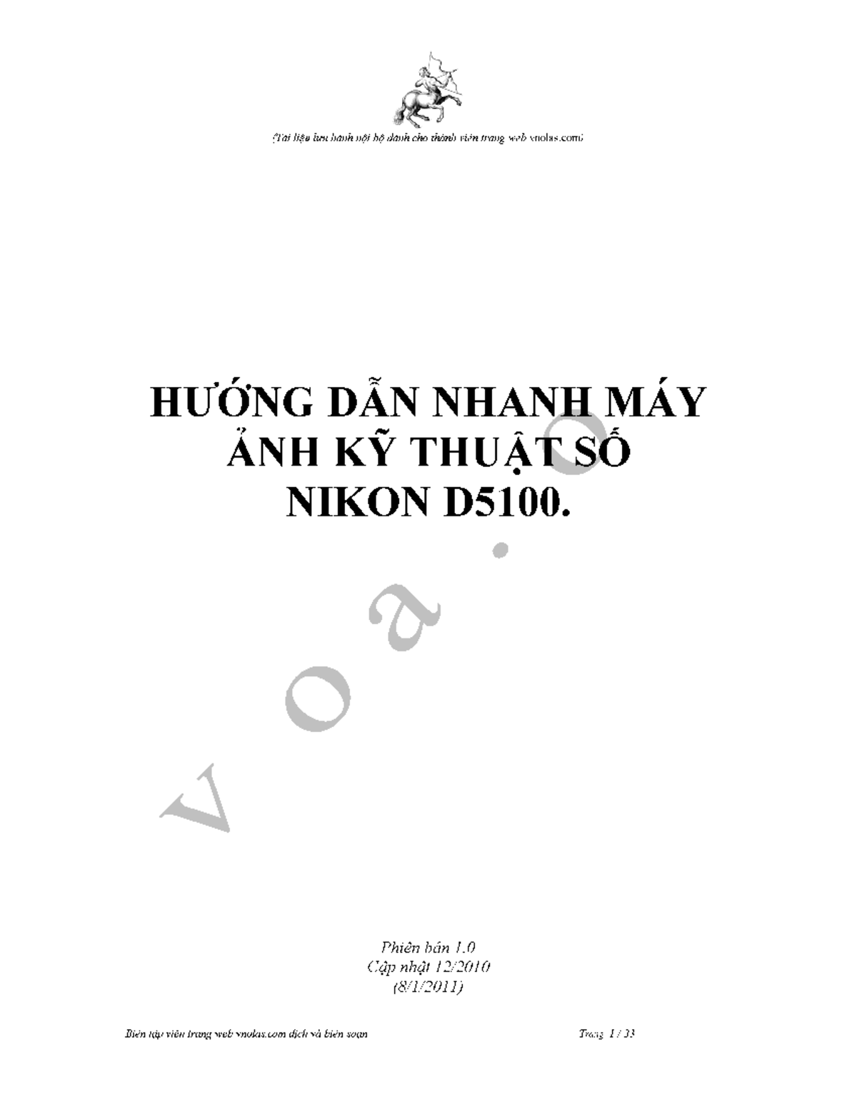 Huong dan su dung Nikon D5100 - HU ?NG D?N NHANH MY ?NH K? THU?T S ...