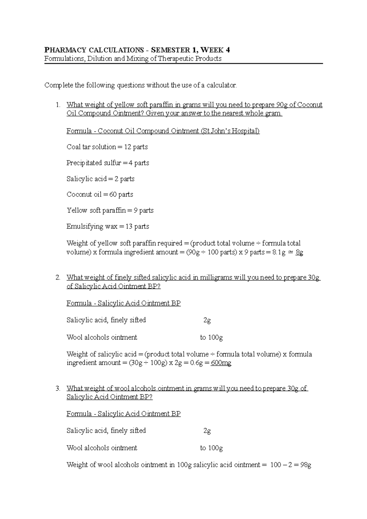 quiz-pharmacy-calculation-pharmacy-calculations-semester-1-week