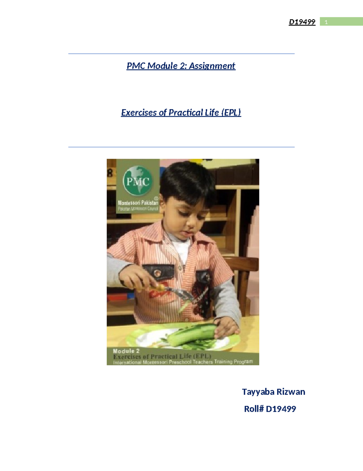 pmc module 2 assignment pdf