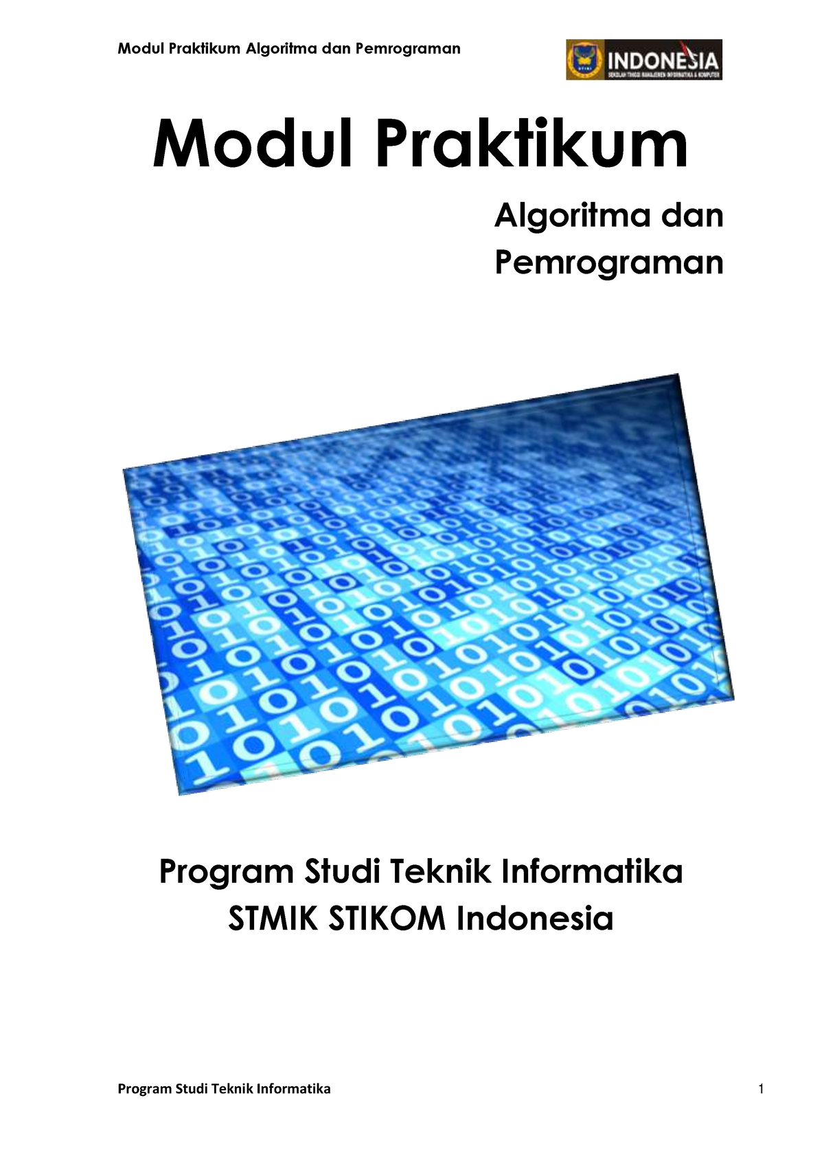 Modul Praktikum Algoritma Dan Pemrograman - Modul Praktikum Algoritma ...