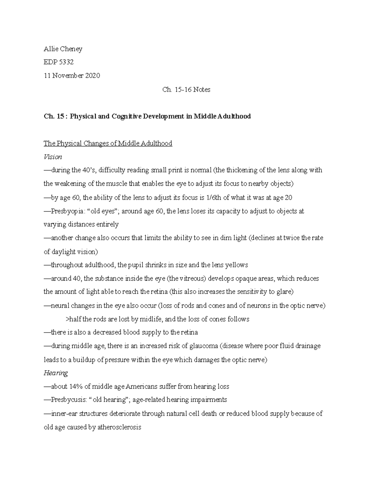 Ch 15 16 Summary Of Chapters 15 16 Allie Cheney Edp 5332 11