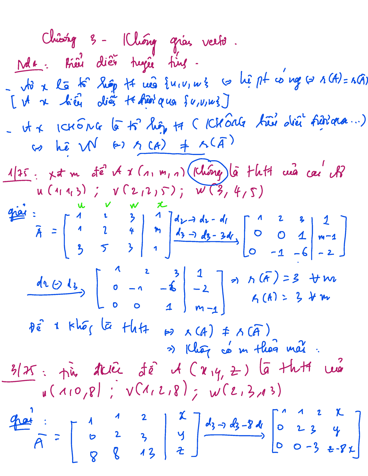 Chuong 3, Nd 1 2 3 4 - Abc D - Toán Cao Cấp 2 - Studocu