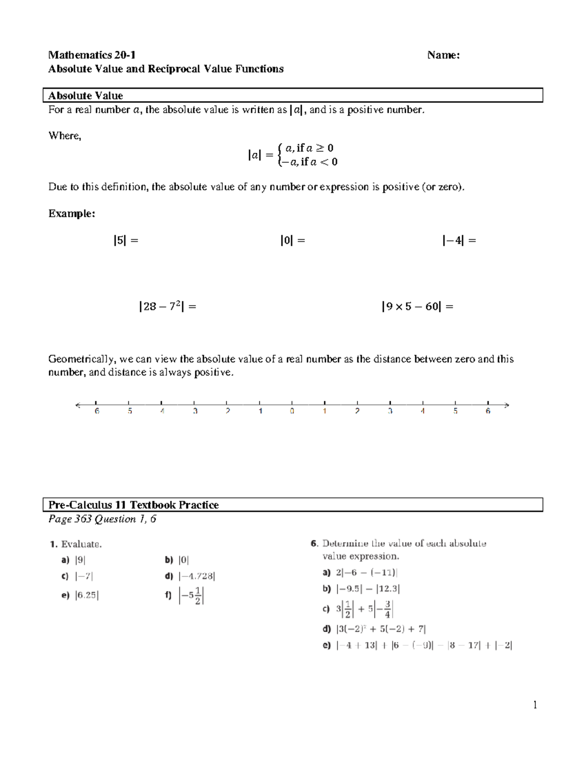 20-1-absolute-value-and-reciprocal-function-mathematics-20-1-name