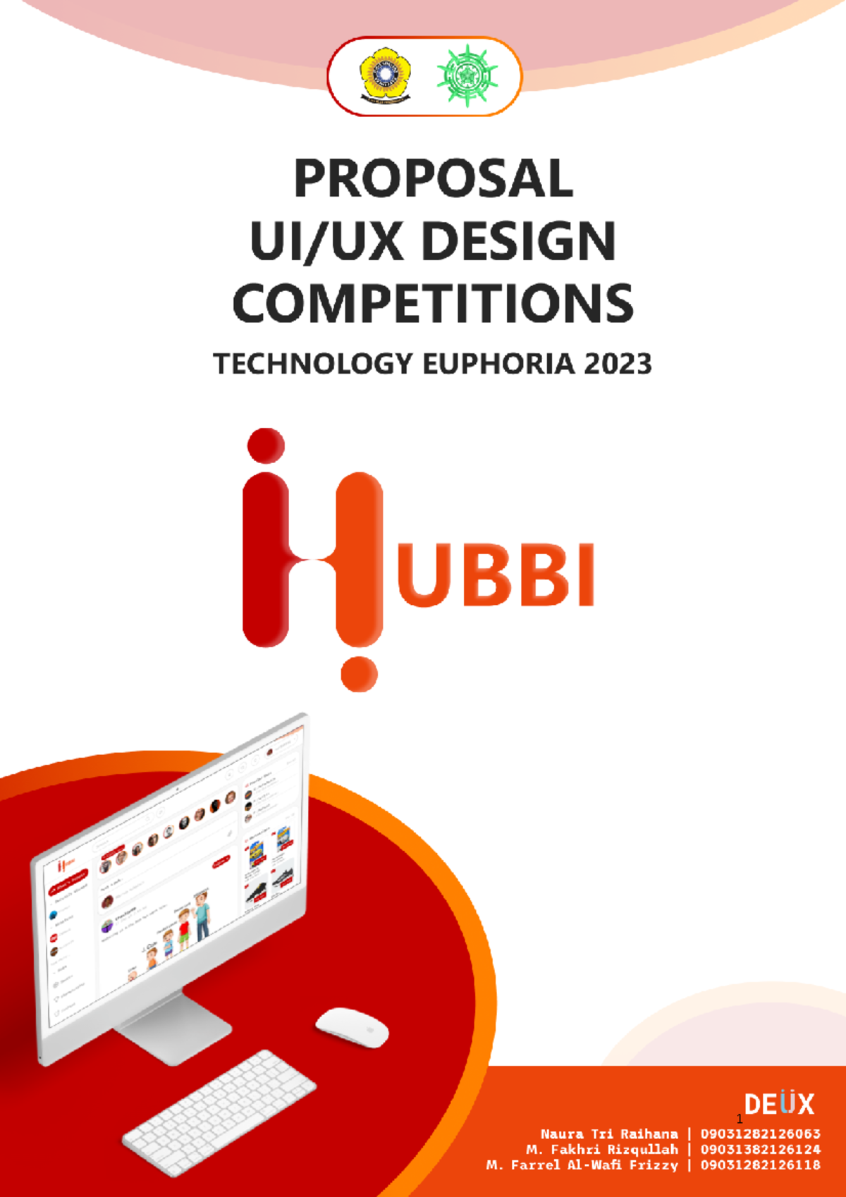 Proposal UI UX Deux Team - KATA PENGANTAR Puji syukur kehadirat Allah S ...