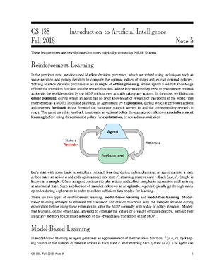 Cs188 Cheat Sheet - Good - Cs188 - Studocu