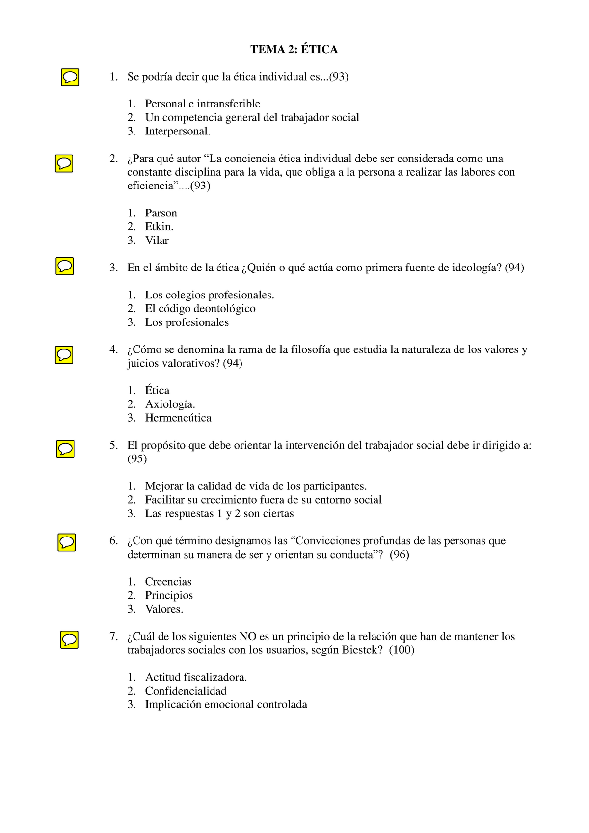 Ex Men Preguntas Tica Tema Se Decir Que La Individual Es Personal E