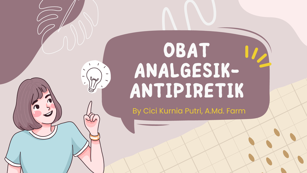 PPT Farmakologi Analgesik-Antipiretik - OBAT ANALGESIK- ANTIPIRETIK By ...