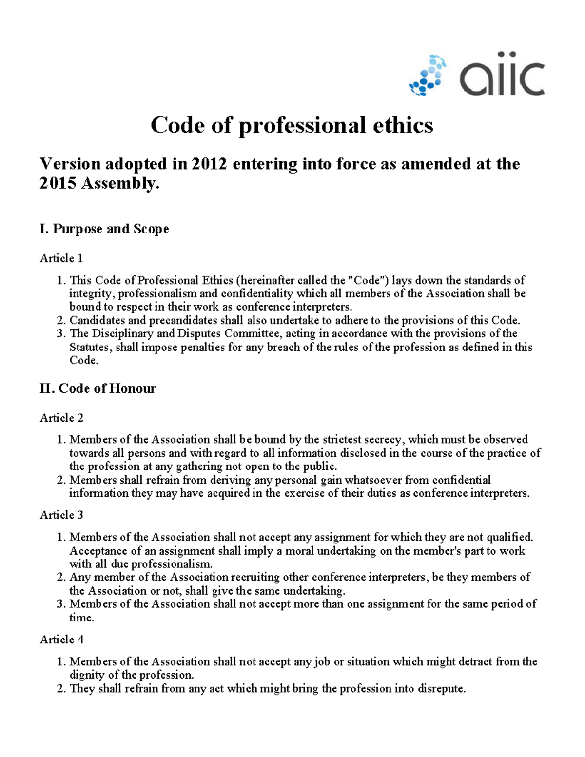 BIBL OBB Codice AIIC - ................... - Code of professional ...