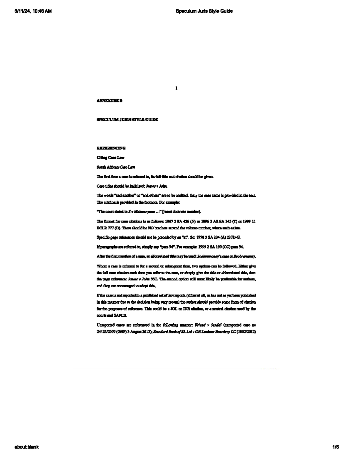 Speculum Juris Guide LFM 122E Studocu