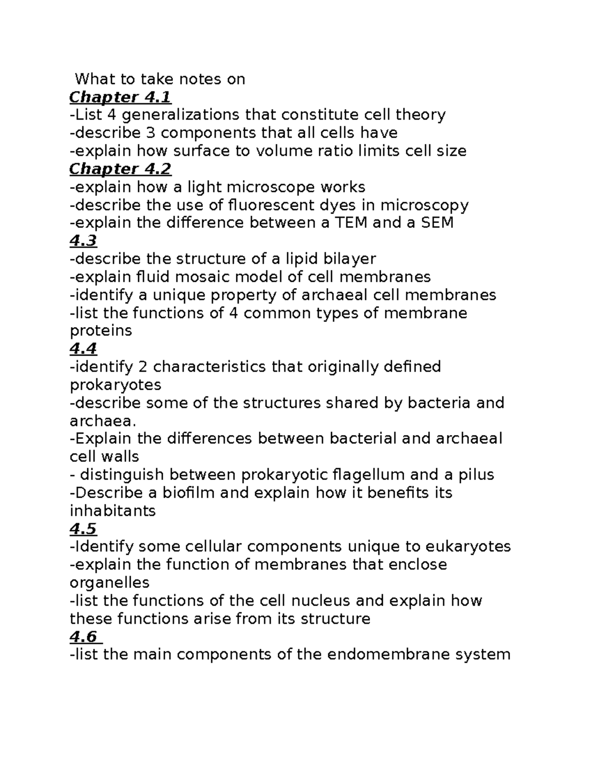 Unit 2 review - Unit 2 study guid - What to take notes on Chapter 4 ...
