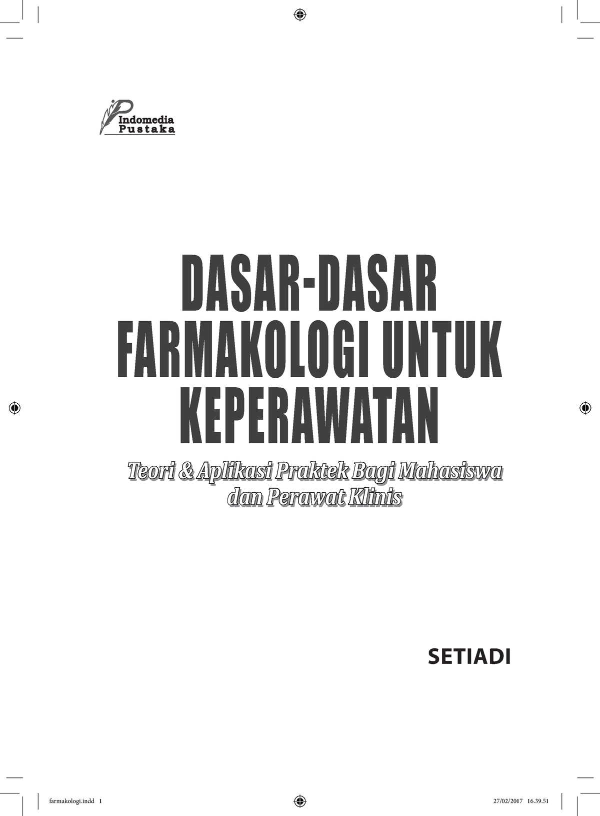 Dasar Dasar Farmakologi Untuk Keperawata - DASAR-DASAR FARMAKOLOGI ...