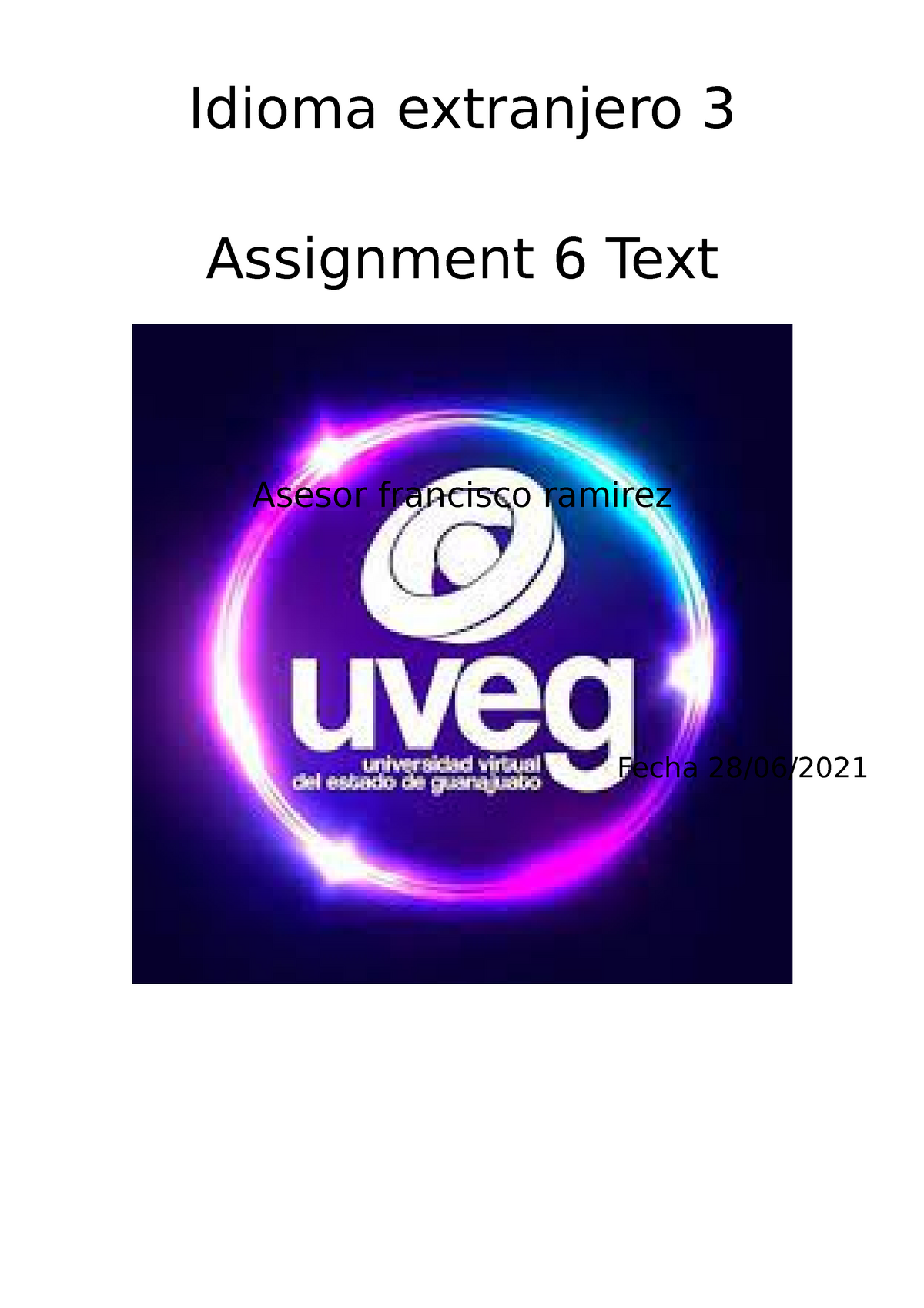 assignment 6 text idioma extranjero iii v2