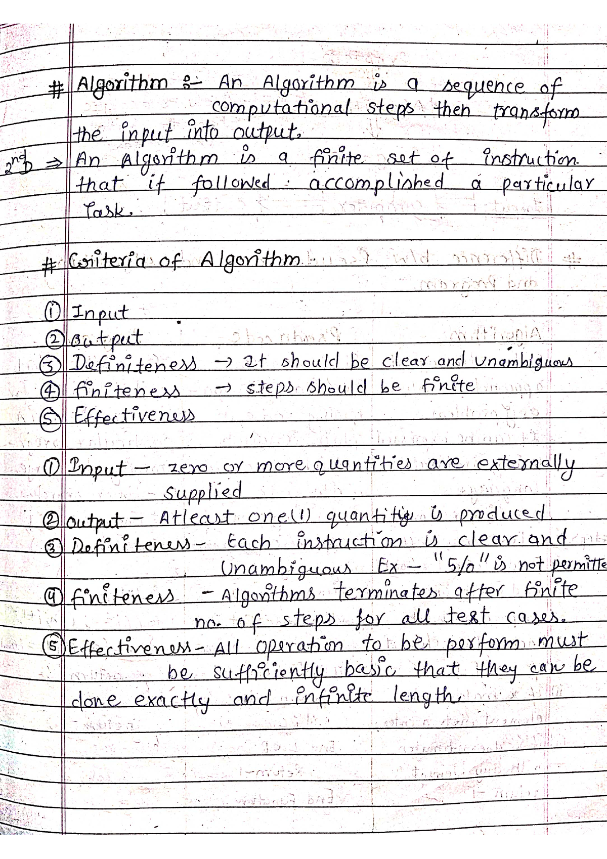 DAA NOTES FULL FIRST UNIT - B.tech - Studocu