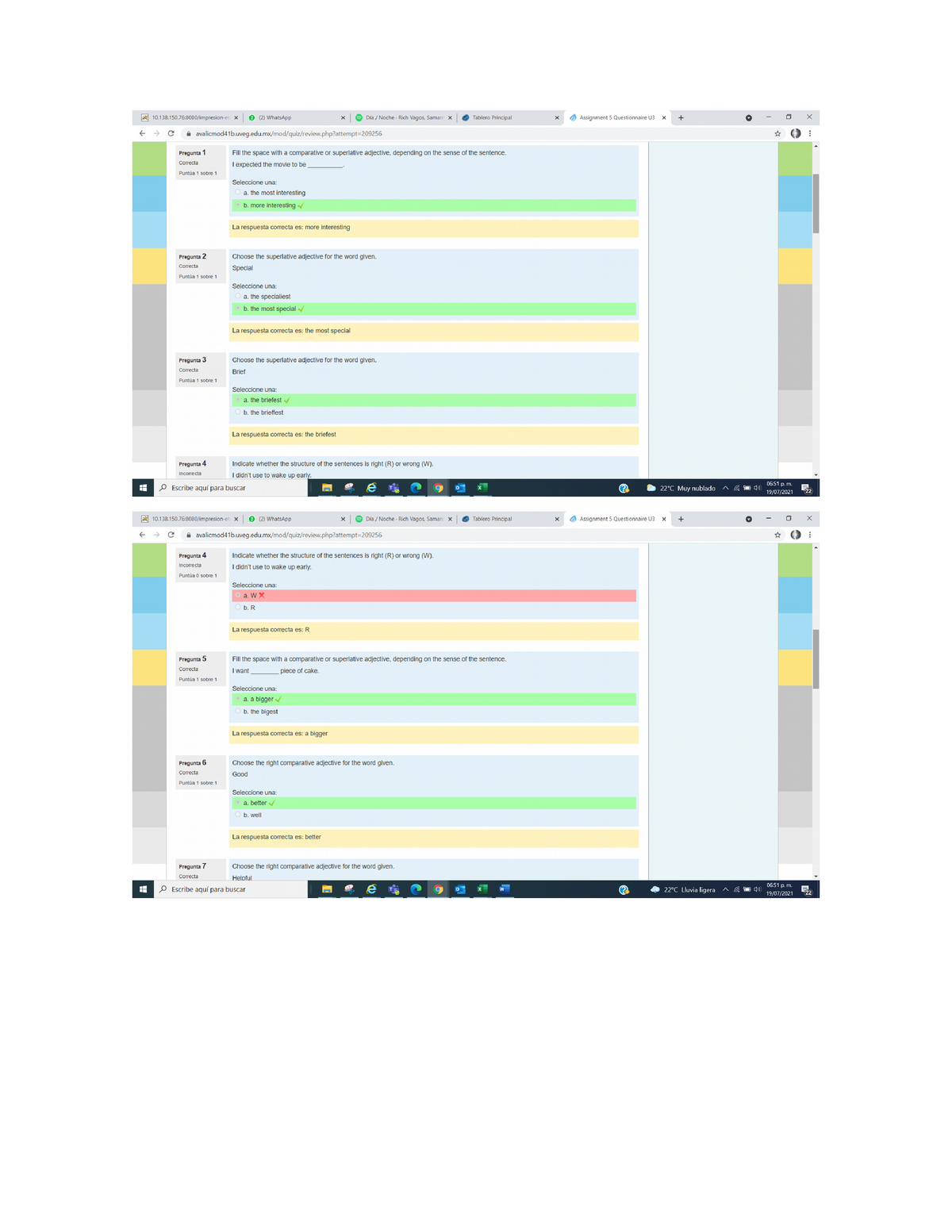 assignment 5 questionnaire u3 uveg ingles 2