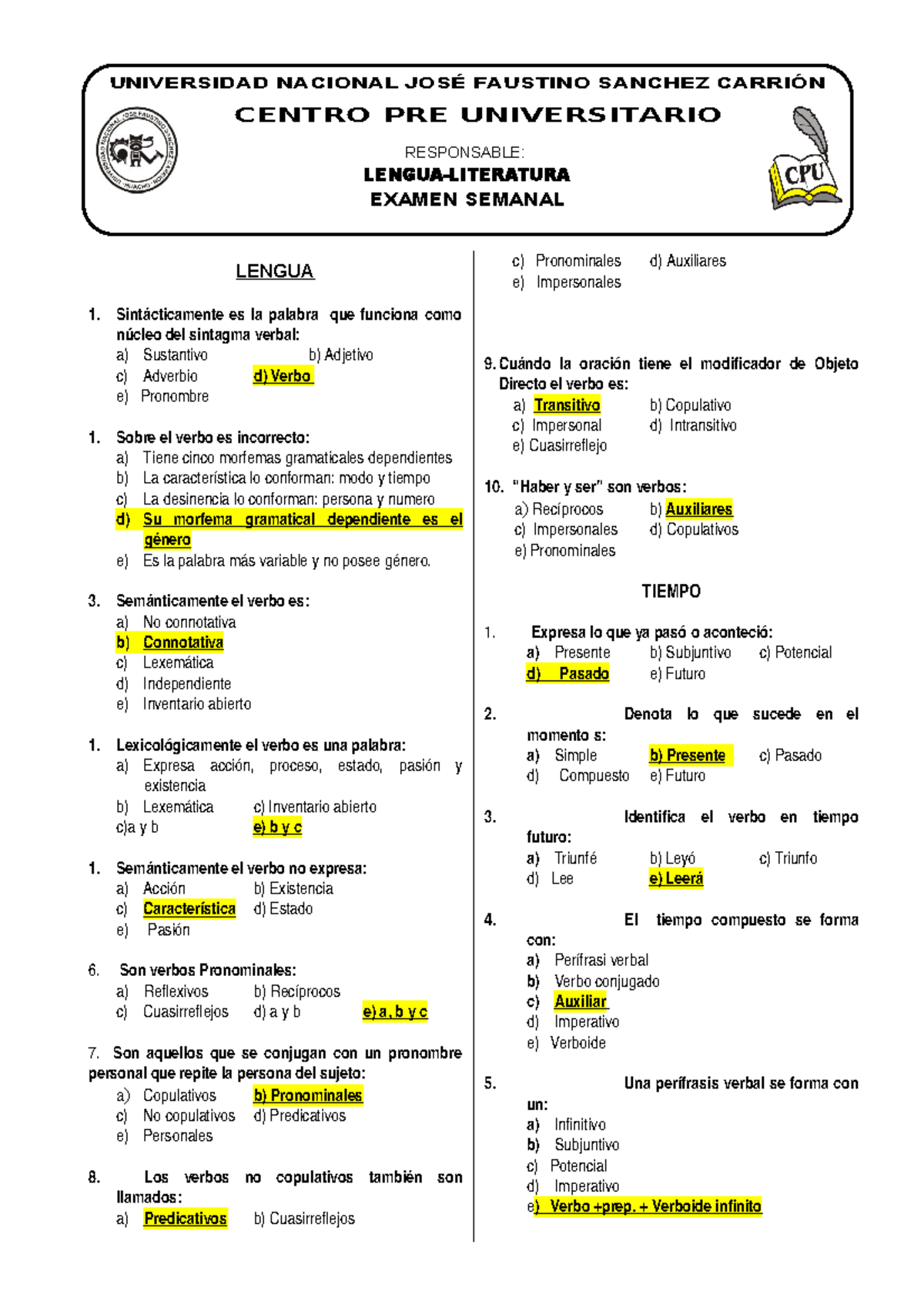 Examen 19 Abril 19 Preguntas Y Respuestas Studocu