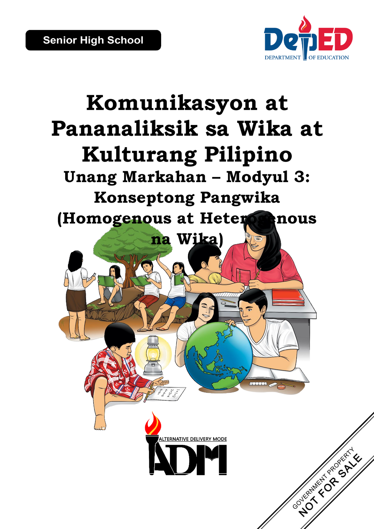 Kalagayan Ng Wikang Filipino Sa Kasalukuyang Panahon Poster