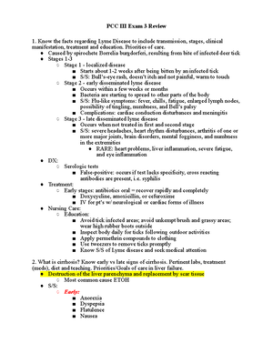PCC Exam 4 - Exam study guide - Module 4 Diabetic ketoacidosis (DKA ...