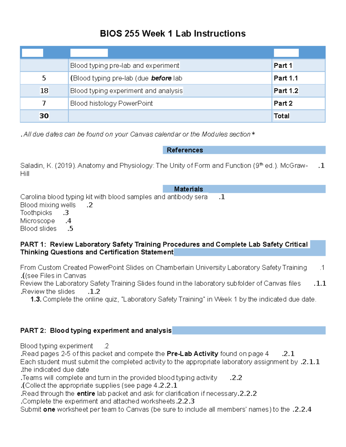 BIOS 255 Week 1 Lab Instructions - BIOS 255 Week 1 Lab Instructions ...