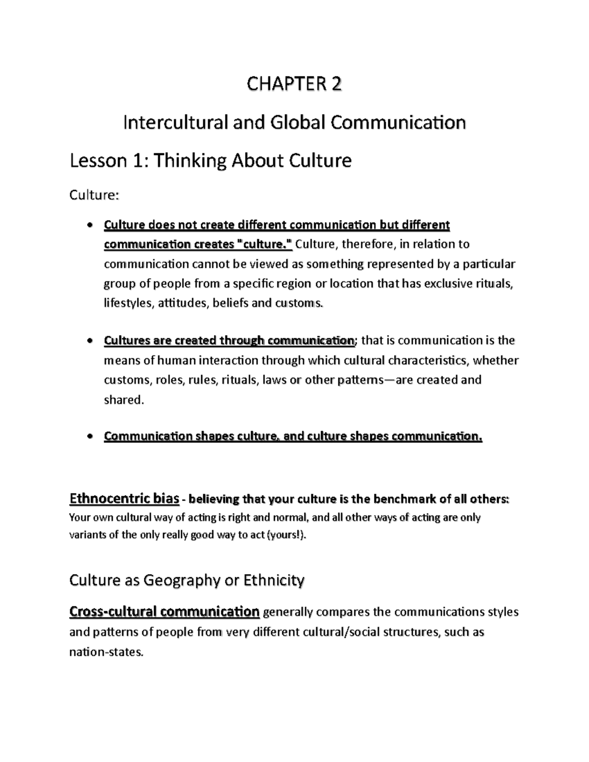 Purcom- Chapter-2-AND-3 - CHAPTER 2 Intercultural and Global ...