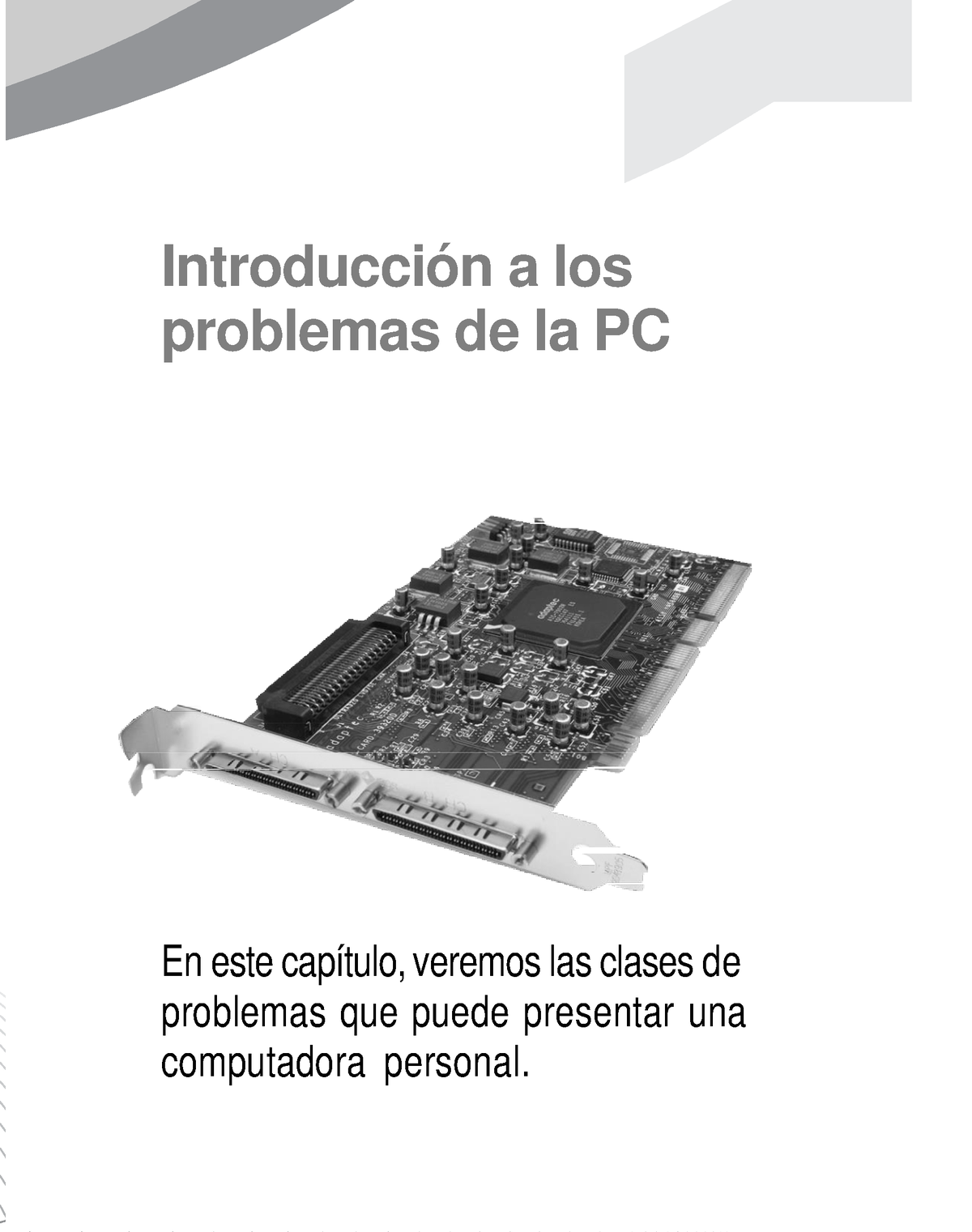 Los Problemas Del Pc Problema Del Pc Introducci N A Los Problemas De La Pc En Este Cap Tulo