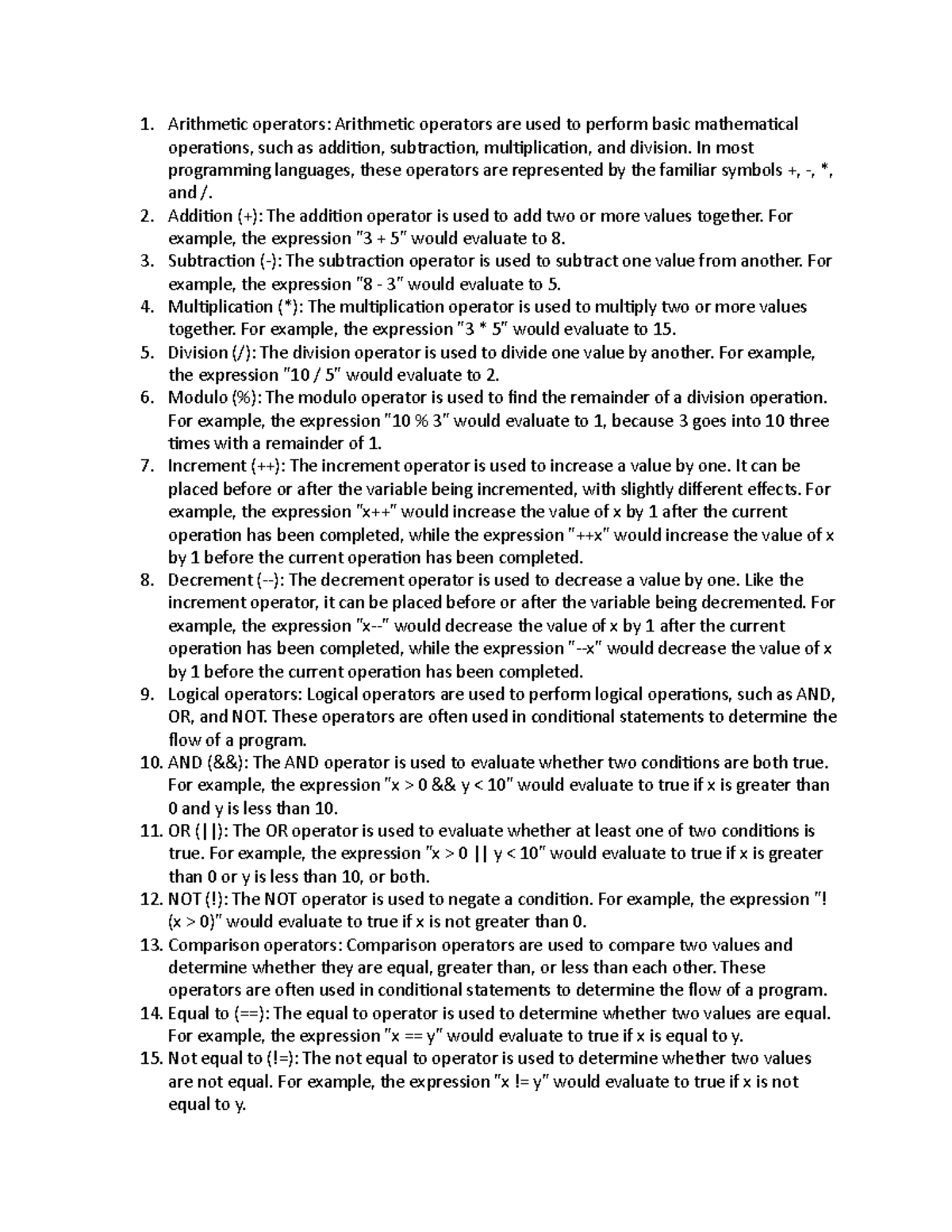 arithmetic-and-logical-operators-arithmetic-operators-arithmetic