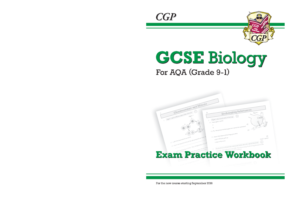 GCSE AQA BIOLOGY 91 CGP MARKSCHEME 6 y Chr omo som es and M itosi s
