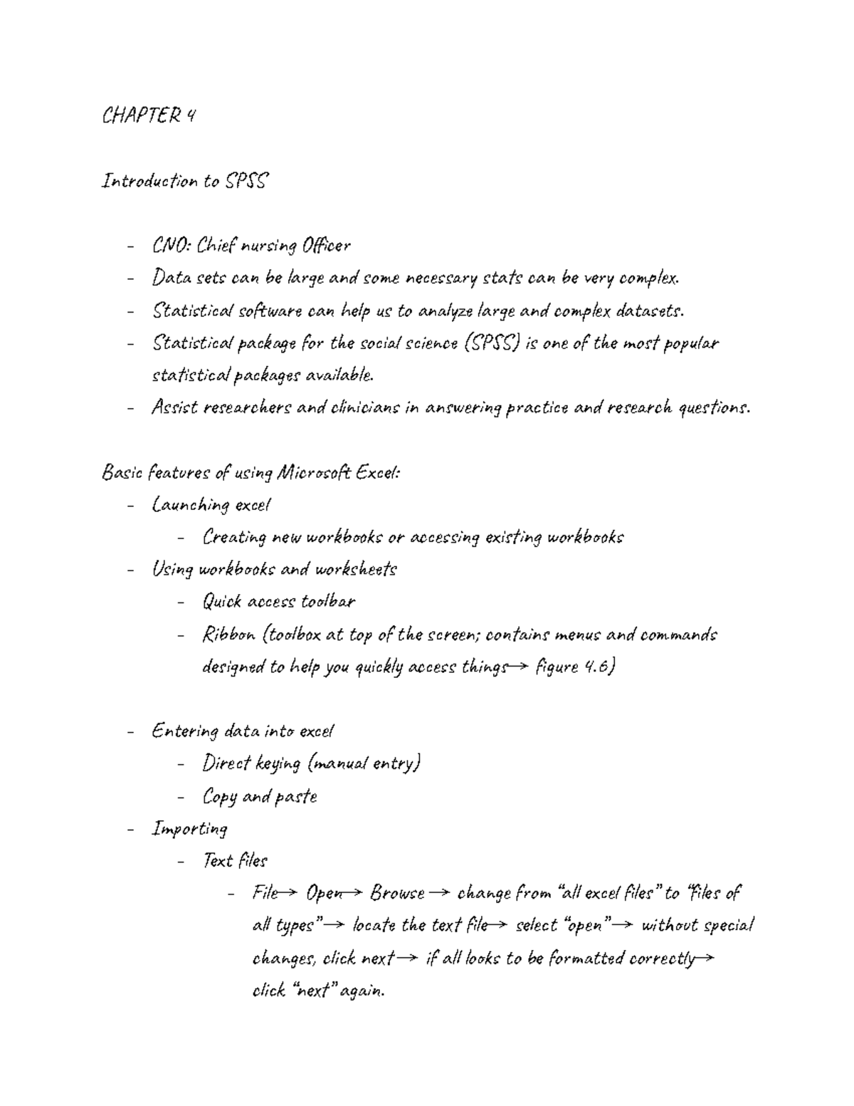 Biostatistics ch. 4 and 14 CAT 4 Inodon to SS CO Chi nun Office Dat