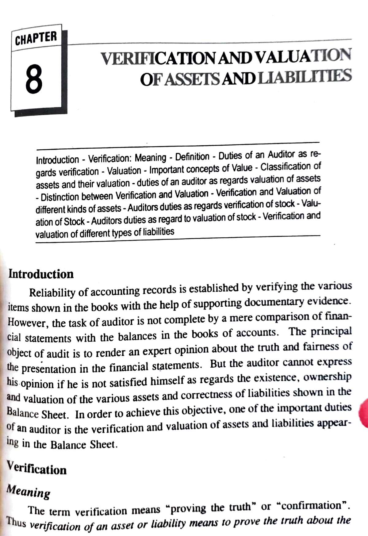 verification-and-valuation-of-assets-and-liabilities-in-auditing