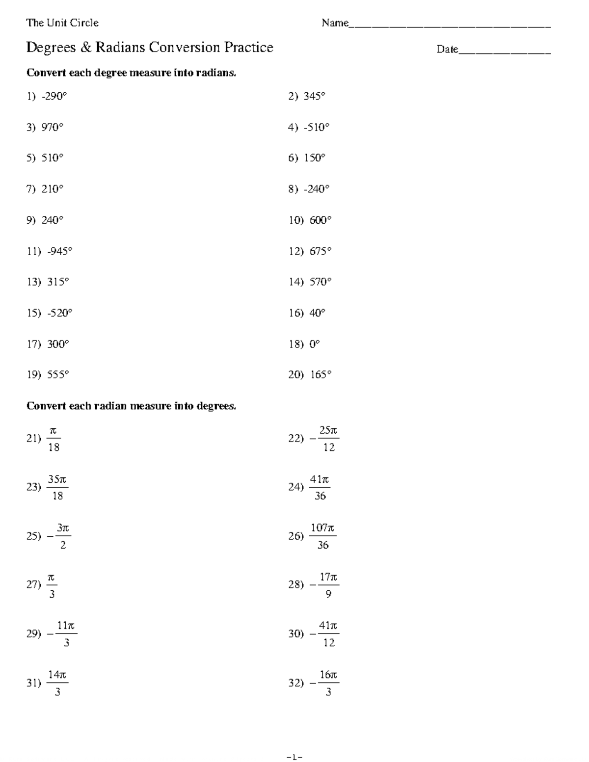 Unit Circle Chart 08 ©n Ok 7 Ust 4 Ad Kshobfct 7 W 9 Ahrmev Ilwlkce G Oaplvlv Brbizg 0 H 4