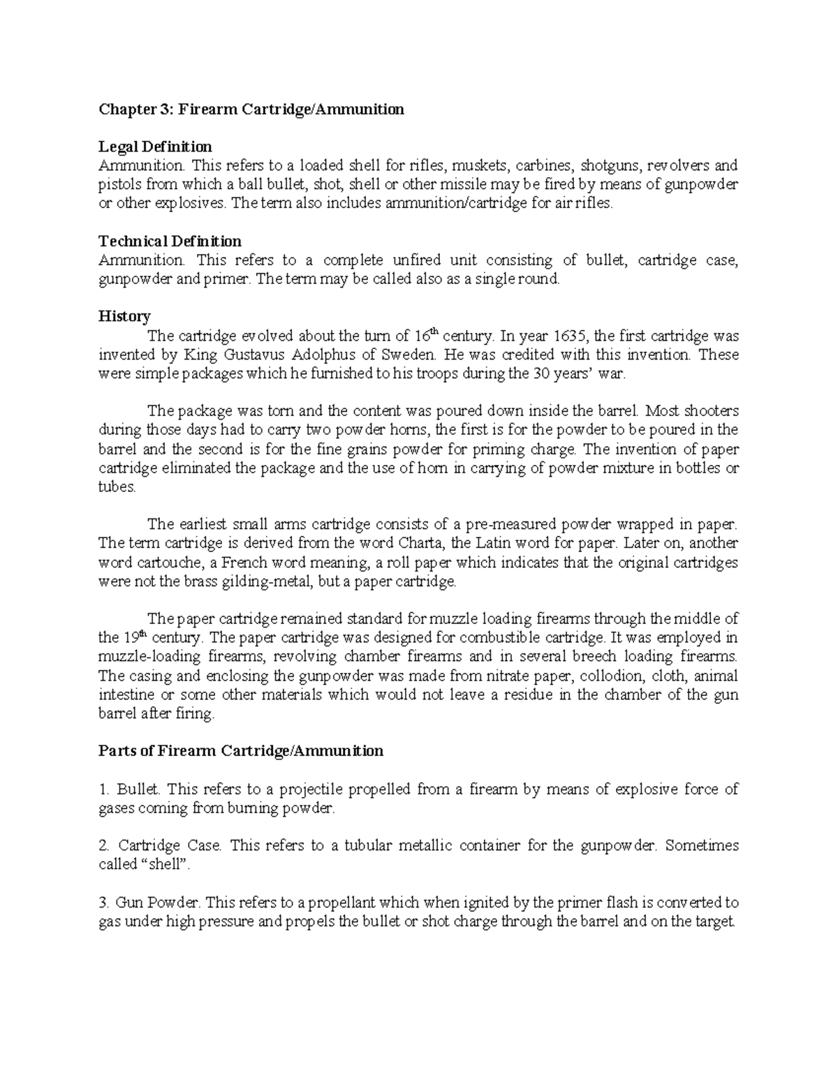 Inbound 7544132995436928208 Chapter 3 Firearm Cartridge/Ammunition