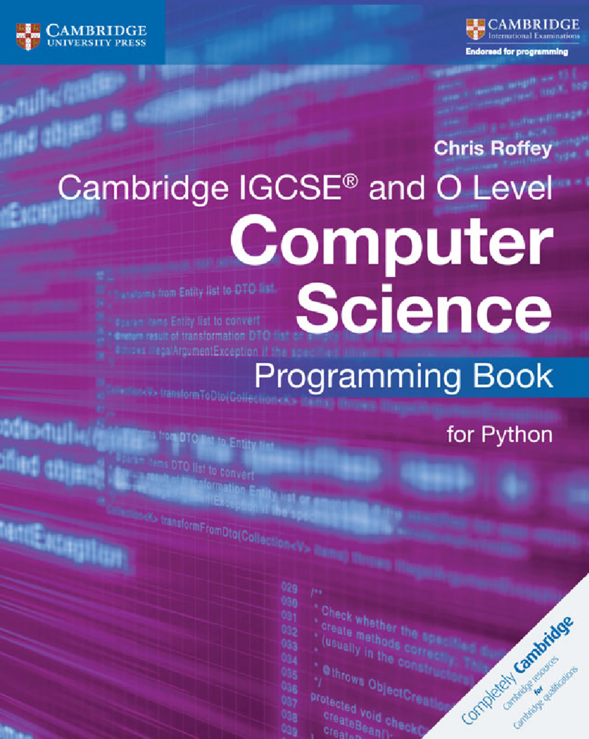 Cambridge Python Programming Ebook - ii University Printing House ...