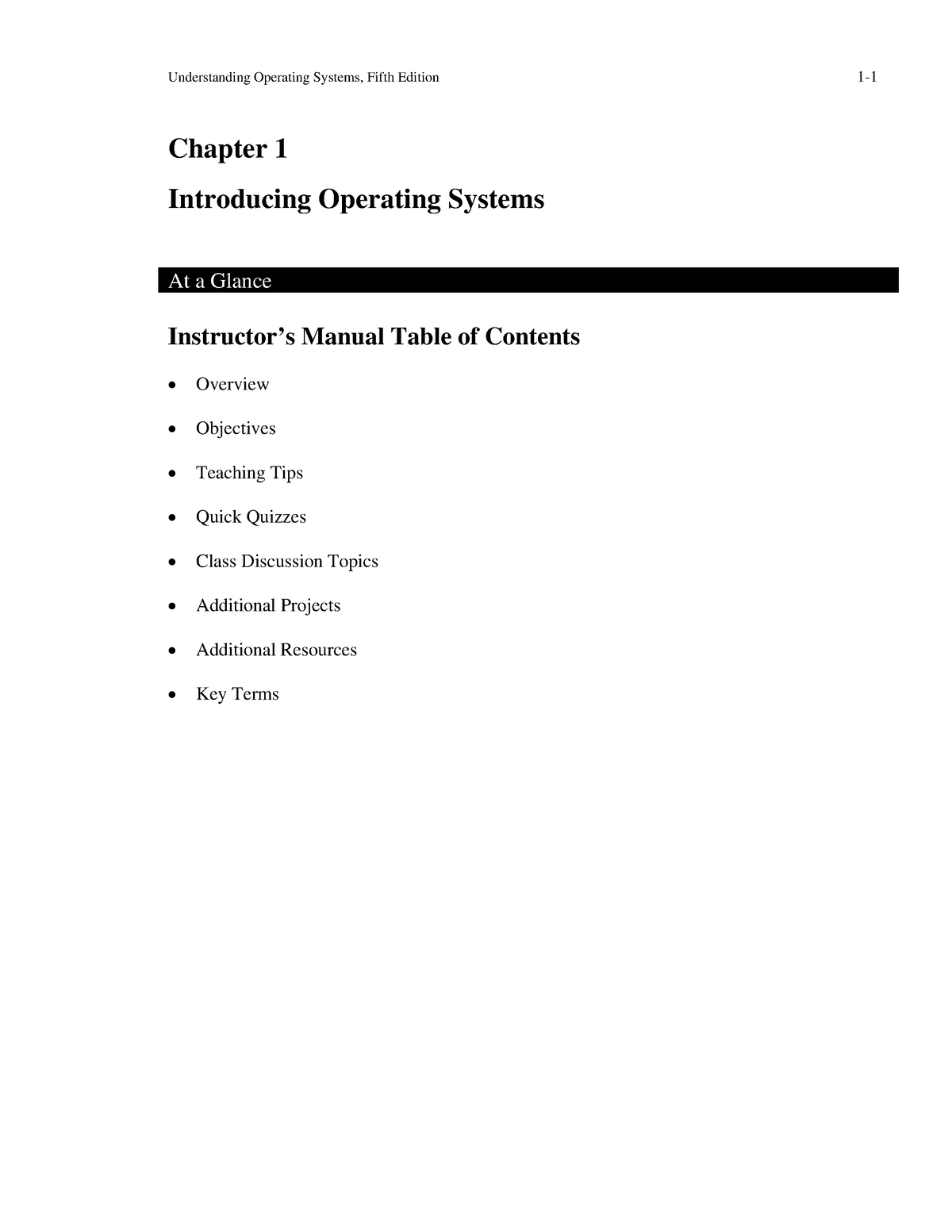 Operating Systems - Introduction - Operating System - Studocu