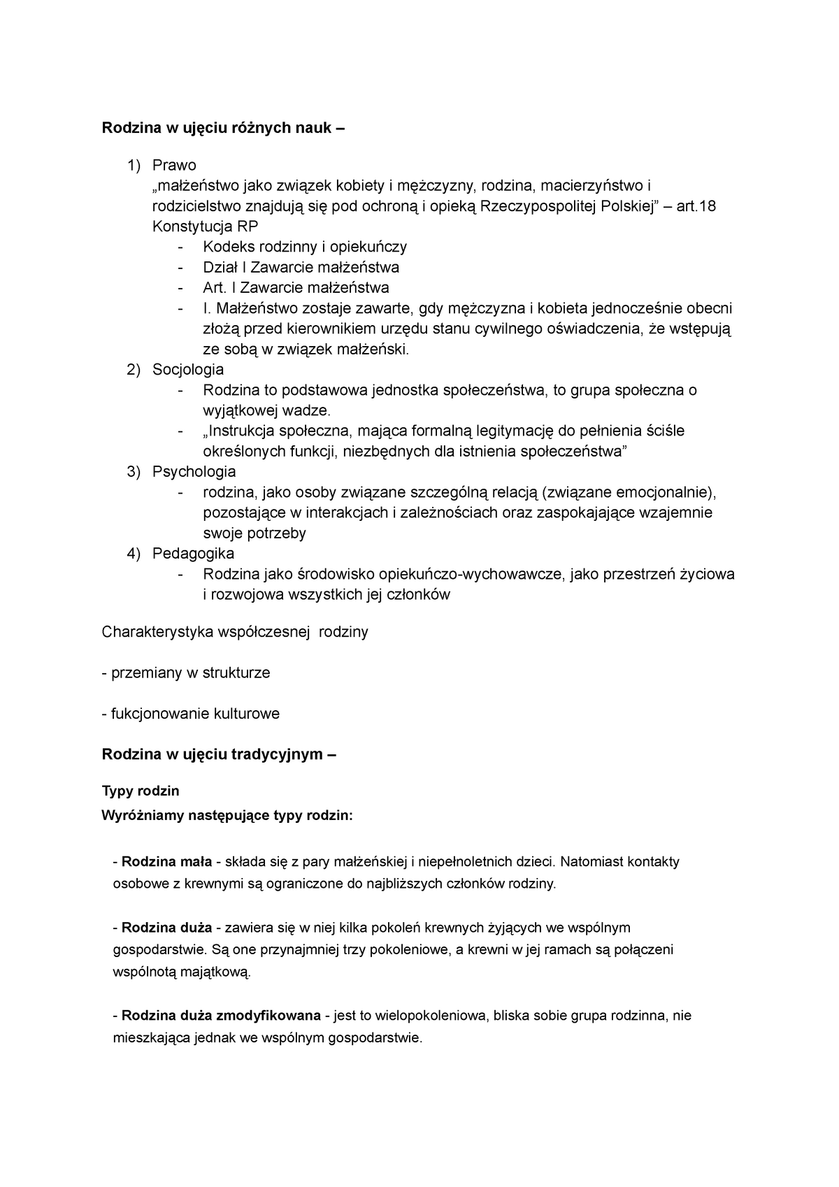 Teoretyczne Podstawy Pracy Z Rodziną Rodzina W Ujęciu Różnych Nauk Prawo „małżeństwo Jako 3705