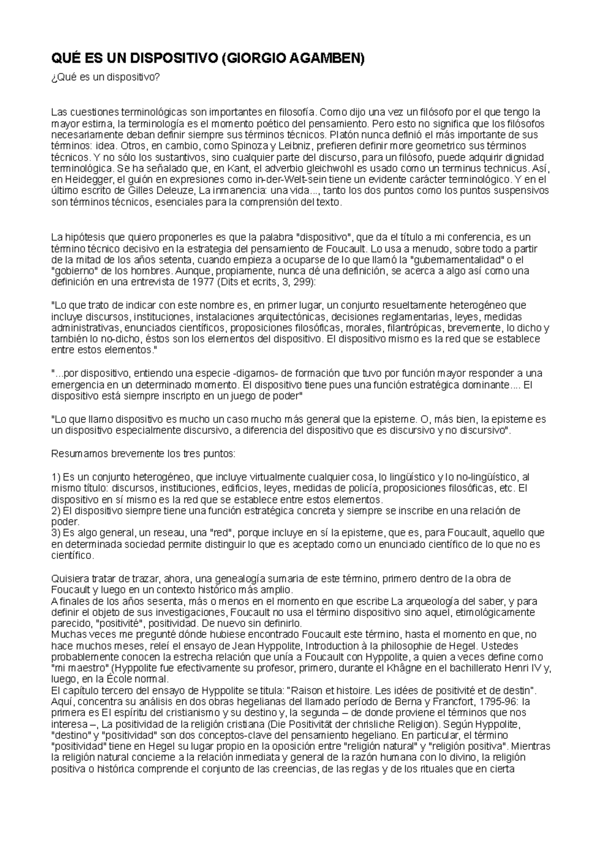 Agamben dispositivo Rese a Del Arte Digital Diferentes Tipos De 
