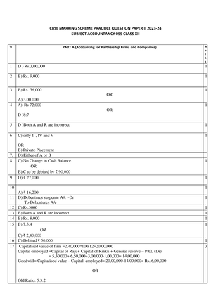 XII Accountancy SET-2 Marking Scheme Ist Pre Board 2023-24 - KENDRIYA ...