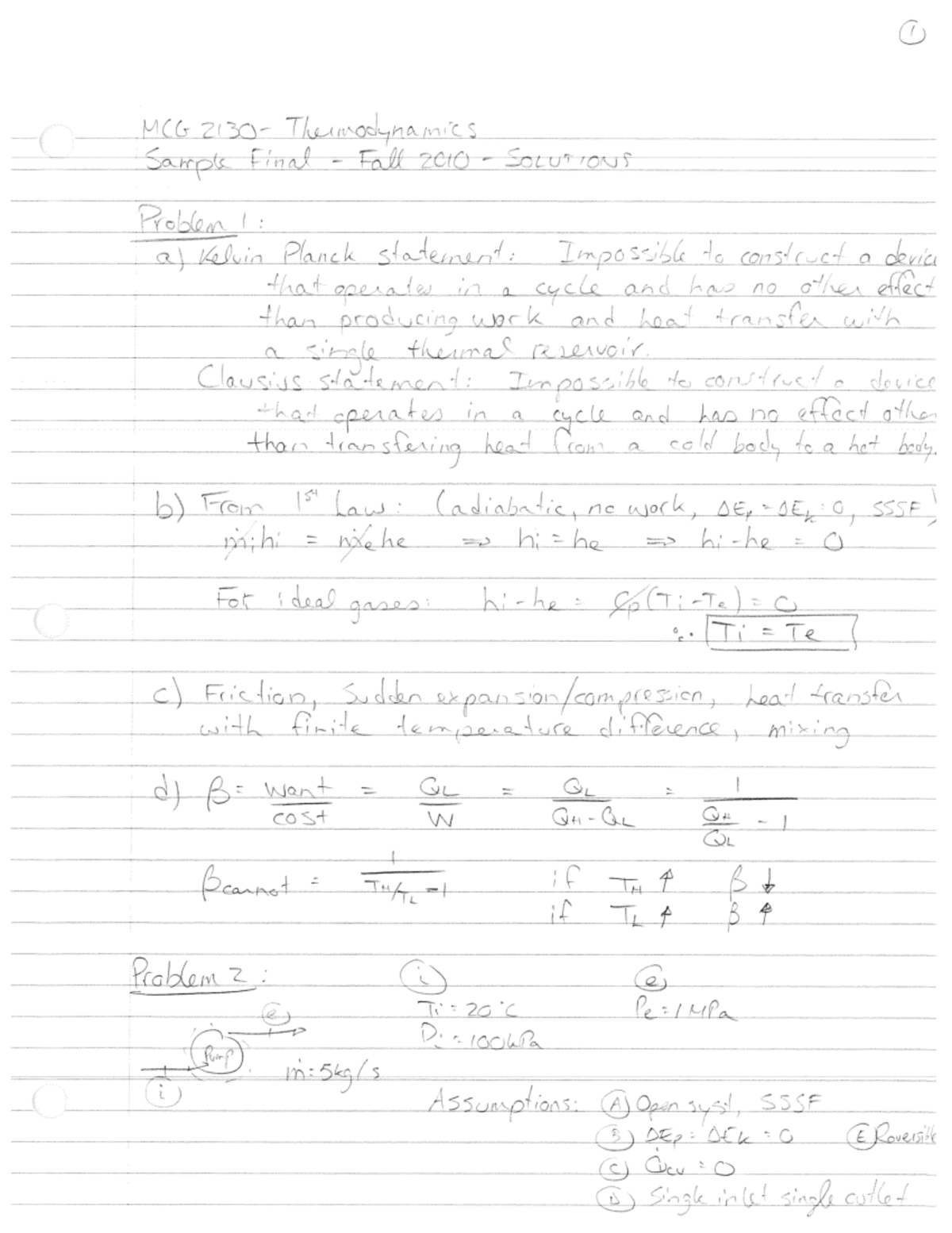 final-thermodynamics-exam-for-fall-2010-uottawa-mcg-thermodynamics
