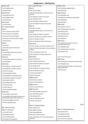 Assignment 1 Math Foundations - School of Arts & Sciences MATH ...