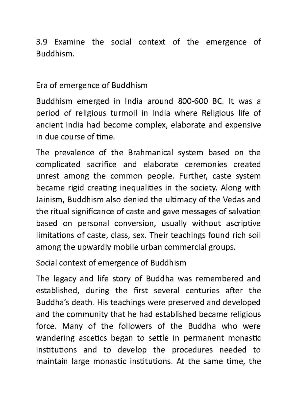 3 - hand written assignments - 3 Examine the social context of the ...